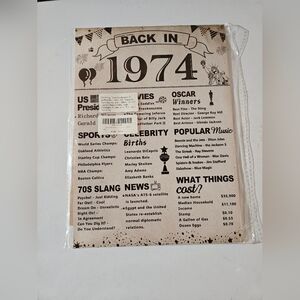 Vintage 1974 Party Stand